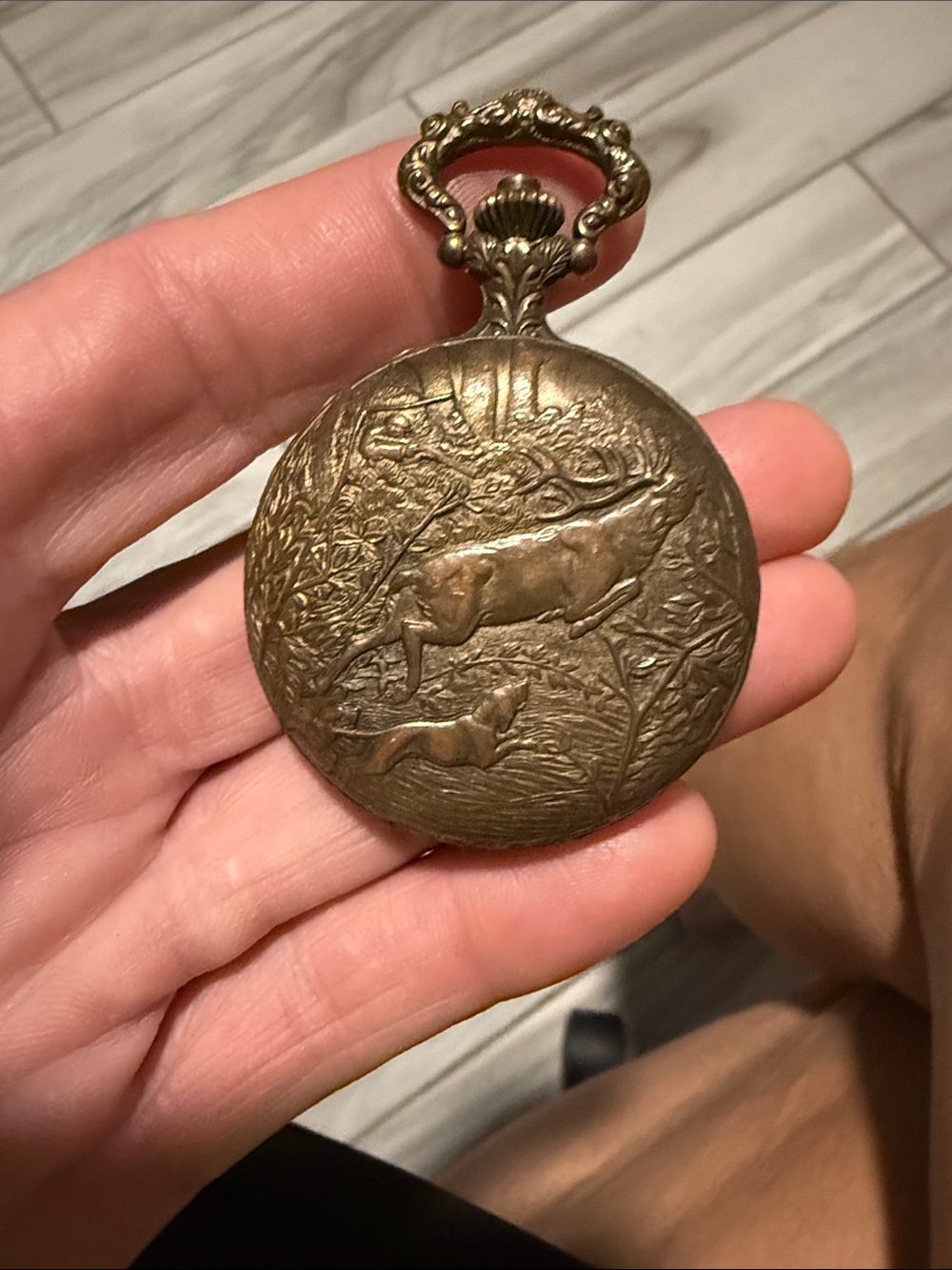 Belle-Suisse mechanical pocket watch